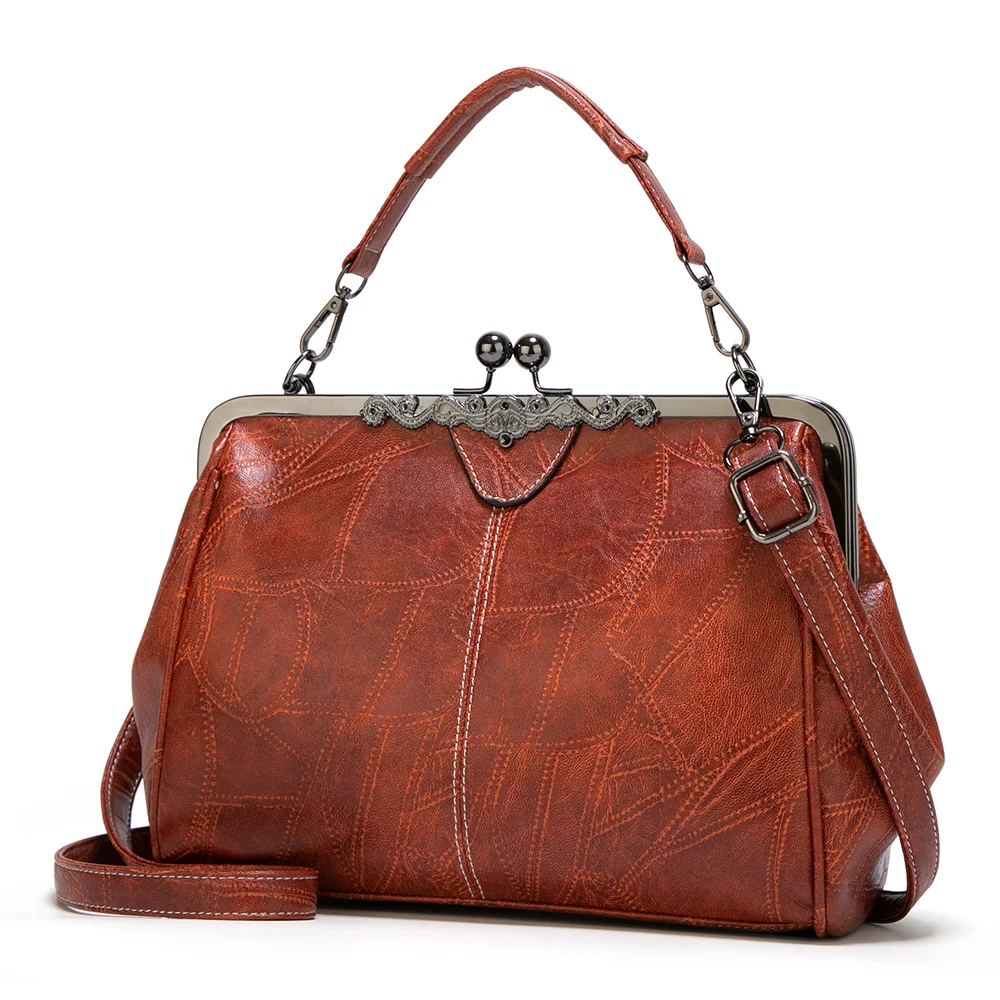 Retro Frame Crossbody Bag