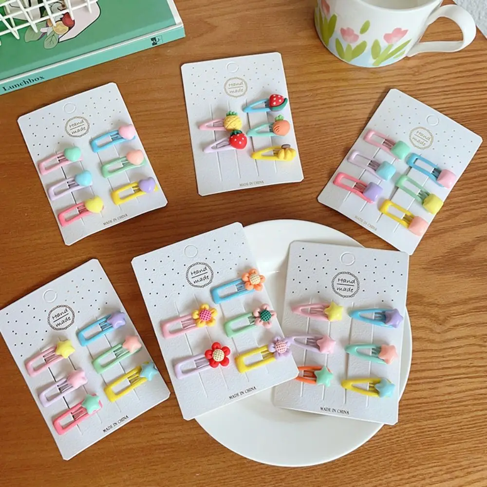 Children’s Fruit & Flower Hair Clips