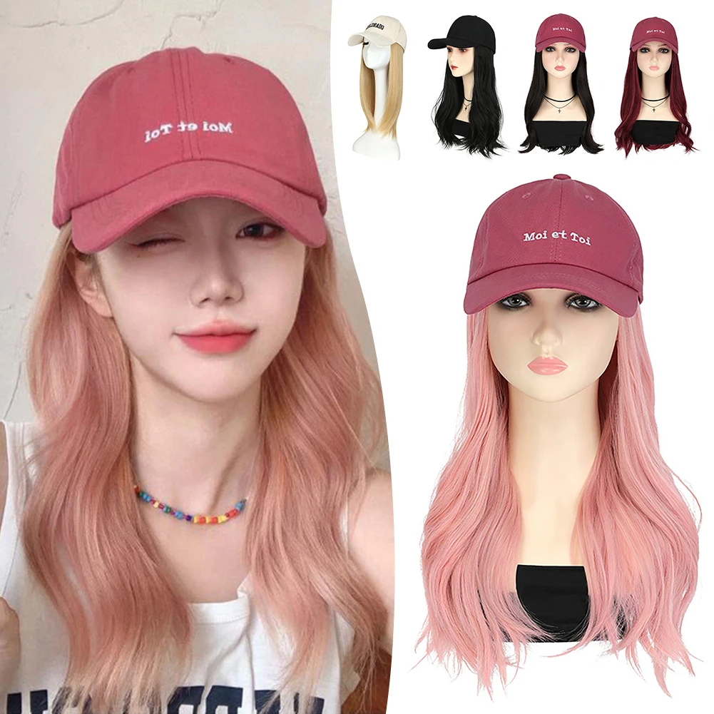 Integrated Hair Baseball Hat