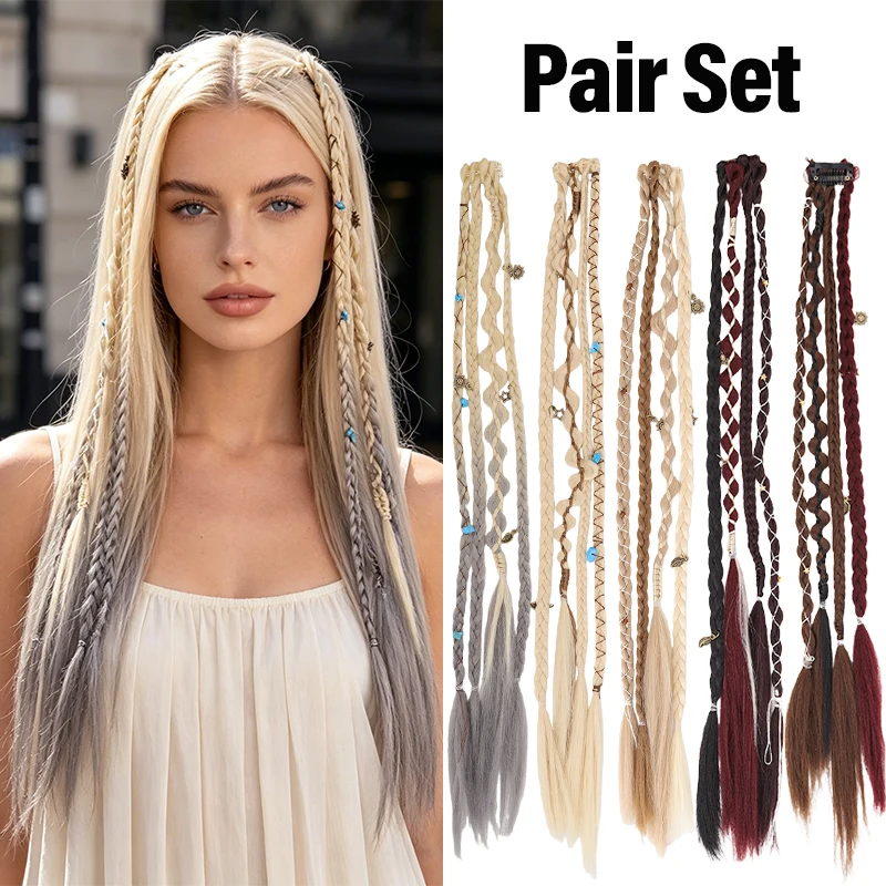 Synthetic Braided Extensions