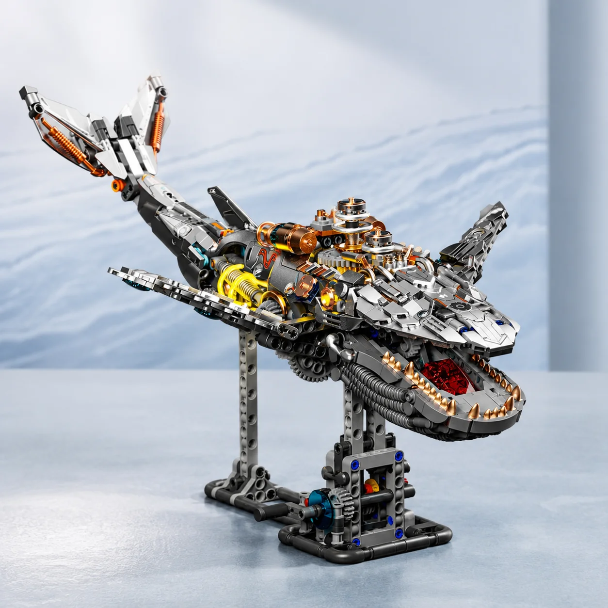 Mechanical Whale Building Kit