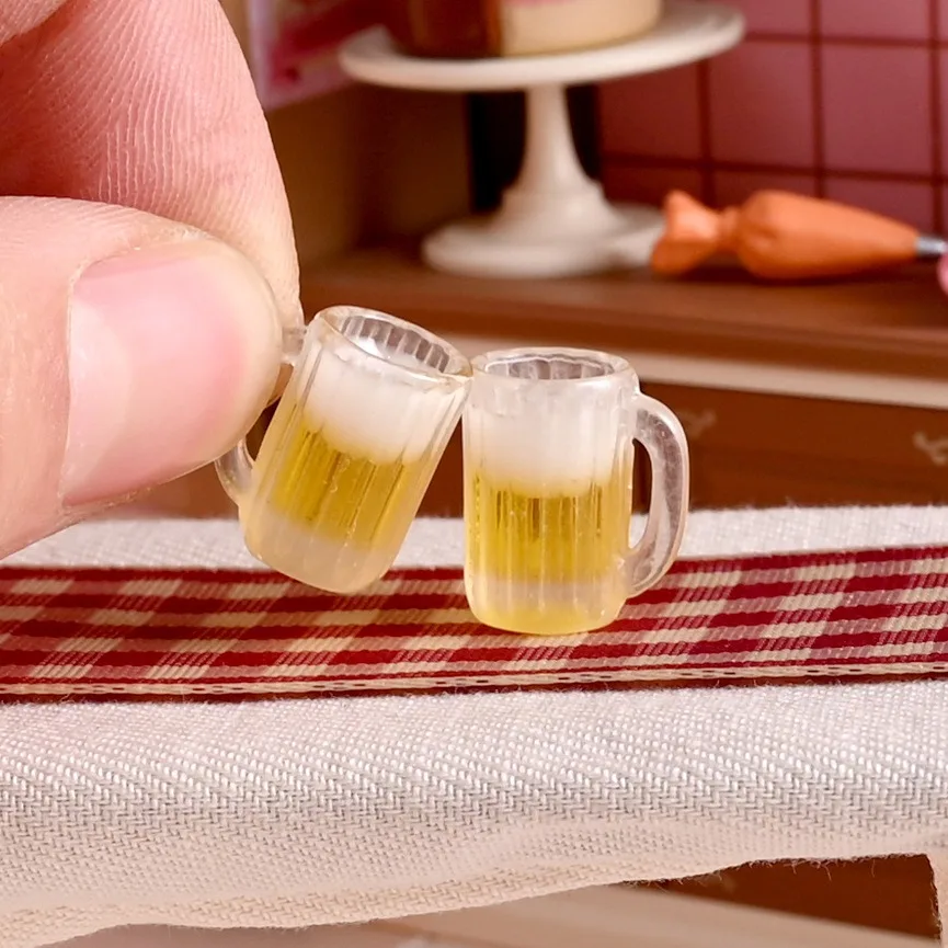 Mini Resin Beer Mug Set