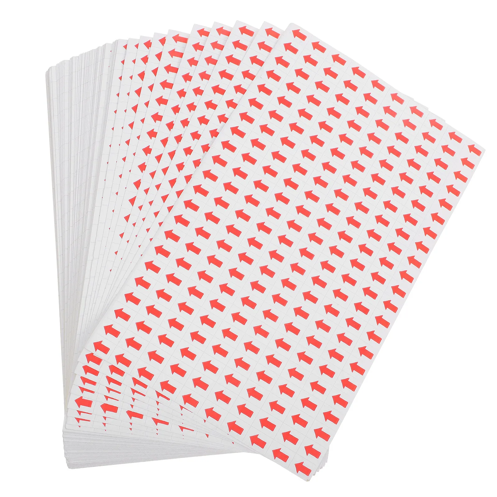 80-Piece Red Arrow Stickers