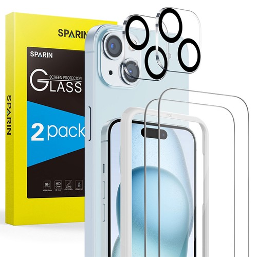 SPARIN iPhone 15 Protector Set