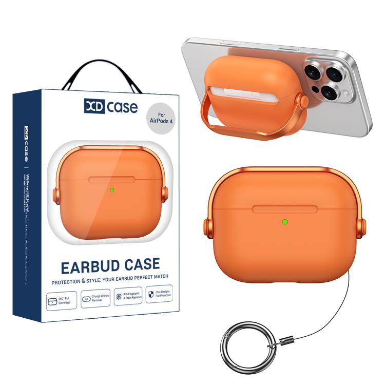 Orange Silicone AirPods Case