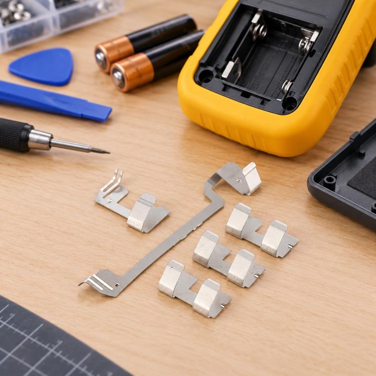 Multimeter Battery Contact