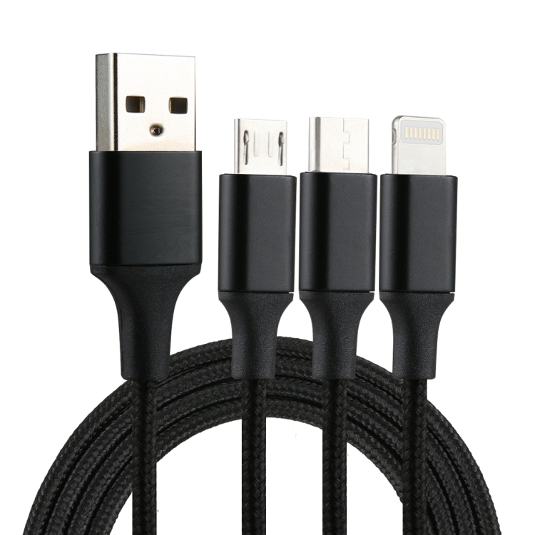 2A 3-in-1 Charging Cable